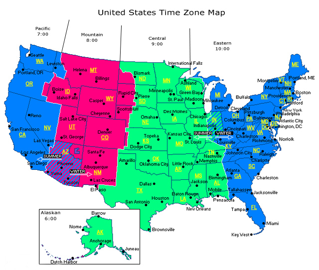 TIME ZONE